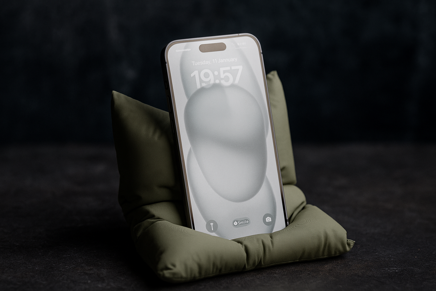 Handy Ständer - Kissen | Telefonständer | Telefonhalter | Geschenk | Geschenkidee | Dekoration | Geburtstag | Handykissen |Smartphone Halter