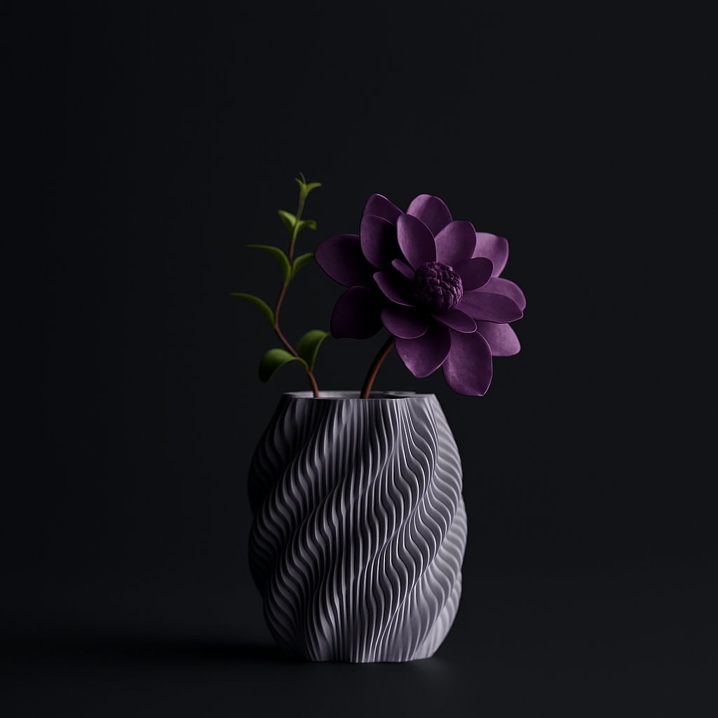 Lamellen Vase - Elegant