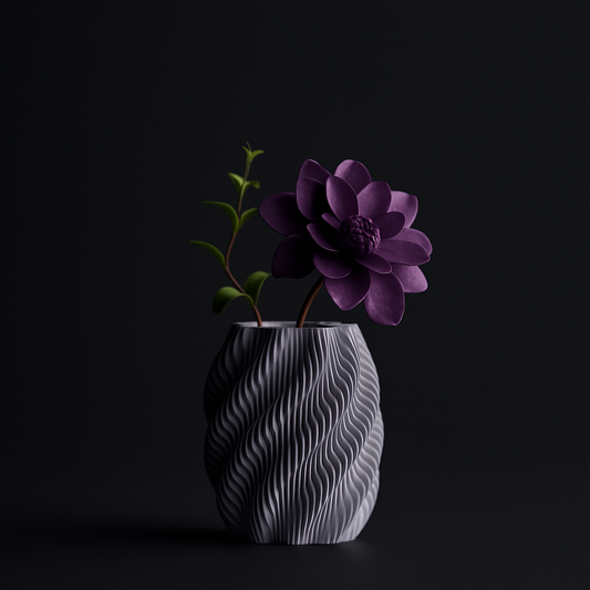 Lamellen Vase - Elegant