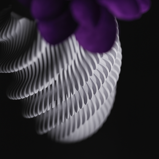 Lamellen Vase - Elegant