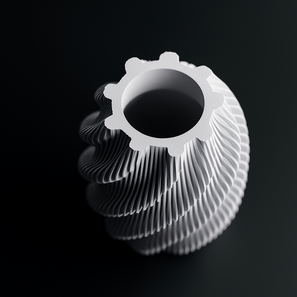 Lamellen Vase - Elegant