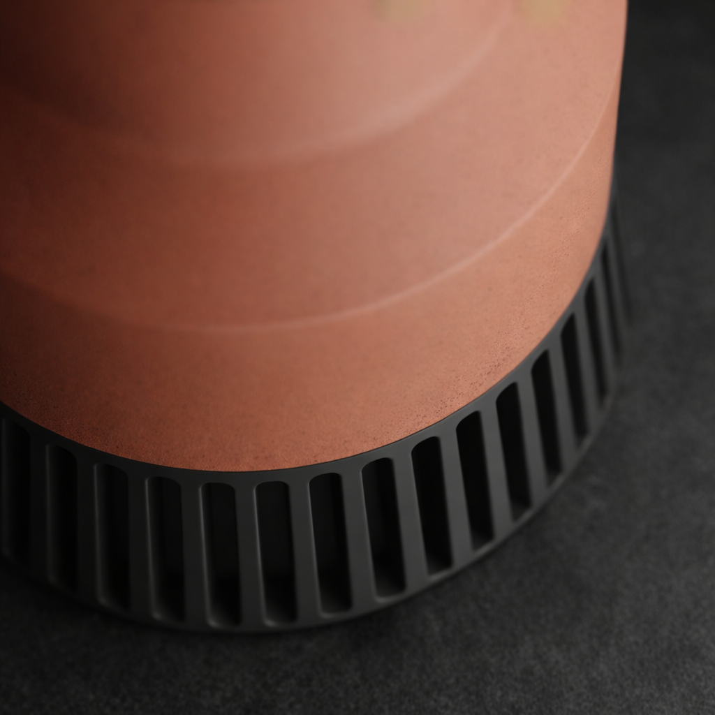 Modulare Designvase – Zweiteilig