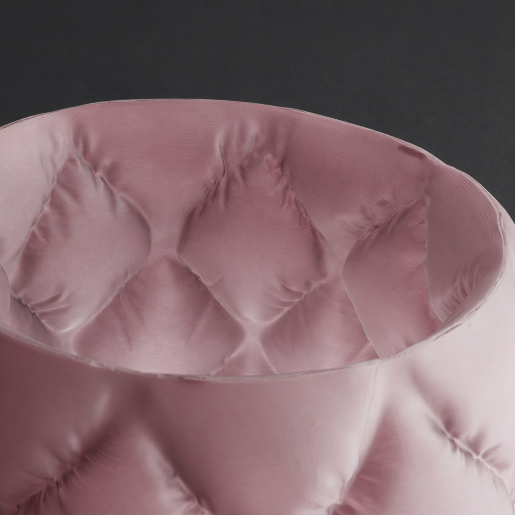 Steinlampe – Moderne Design Tischleuchte mit weicher Struktur