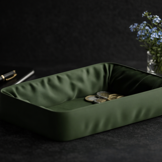 Gefaltete Design Ablage