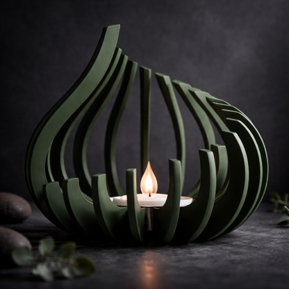 LED-Teelichthalter Flame