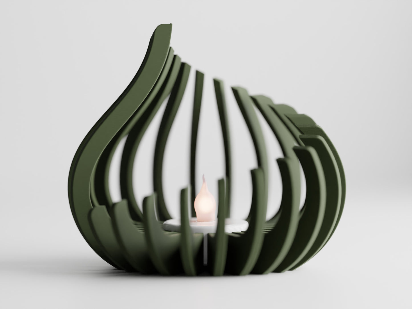 LED-Teelichthalter Flame