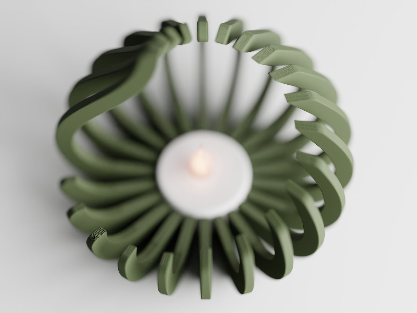 LED-Teelichthalter Flame